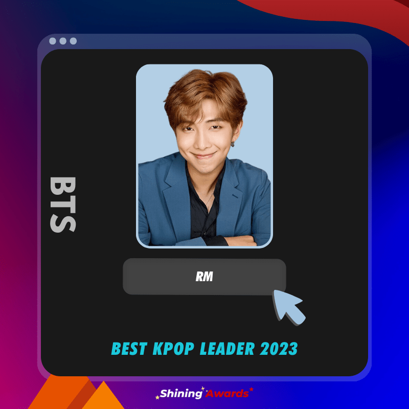 Best Kpop Leader 2023 (Close June 30) Shining Awards