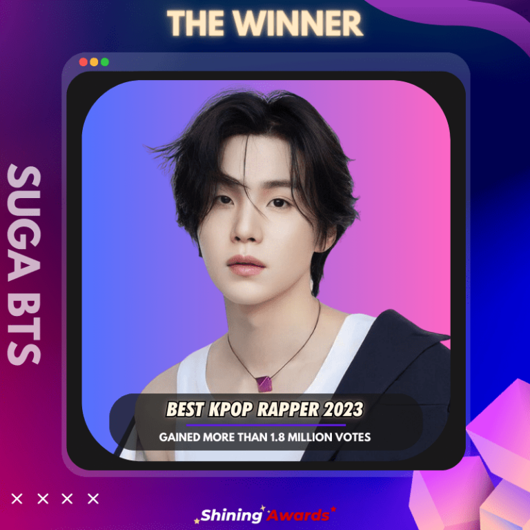 Best Kpop Rapper 2023 - Shining Awards