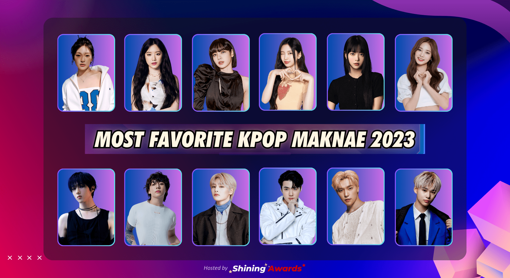 Most Favorite Kpop Maknae 2023 Shining Awards