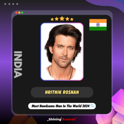 Hrithik Roshan Most Handsome Man In The World 2024