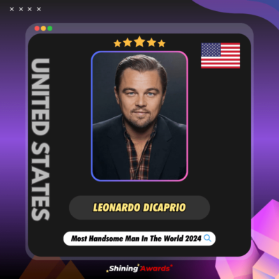 Leonardo DiCaprio Most Handsome Man In The World 2024