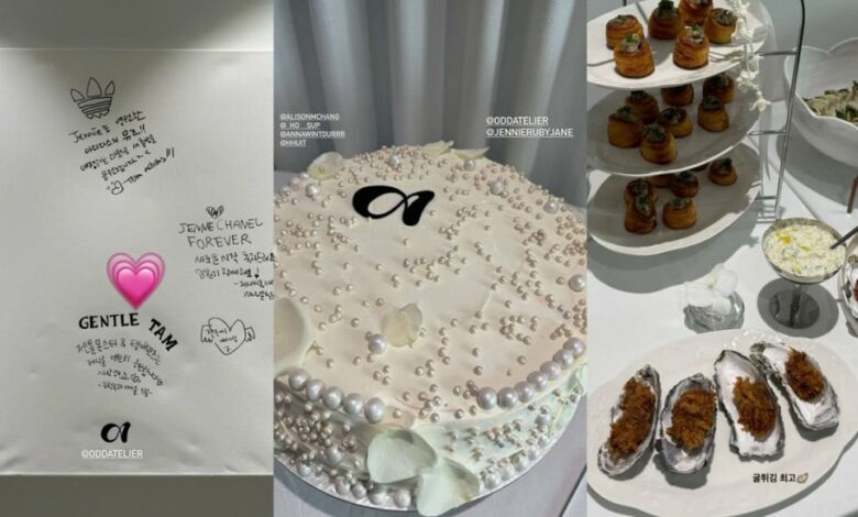 BLACKPINK's Jennie Held a Lavish Party to Celebrate The Founding of ODDATELIER 1 Jennie ODDATELIER Party
