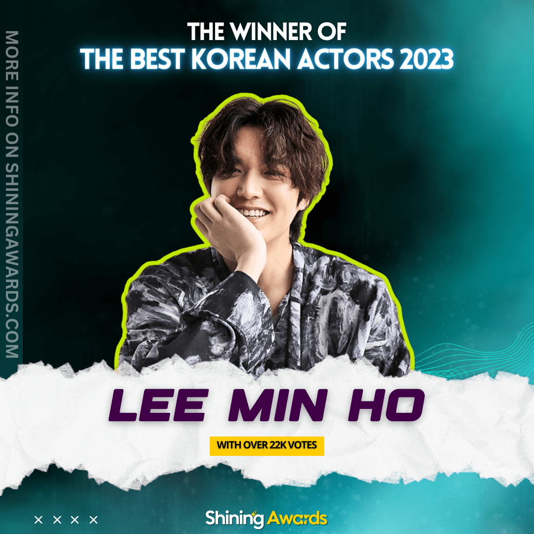 Lee Min Ho The Winner of The Best Korean Actors 2023