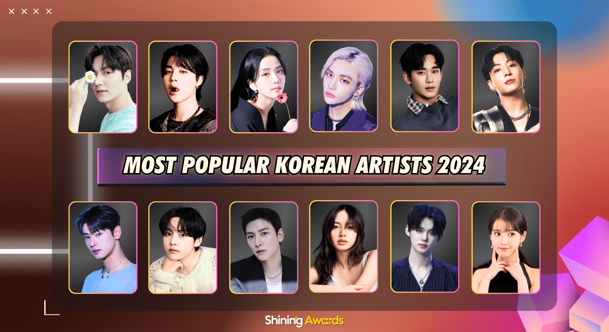 Most Popular Korean Artists 2024