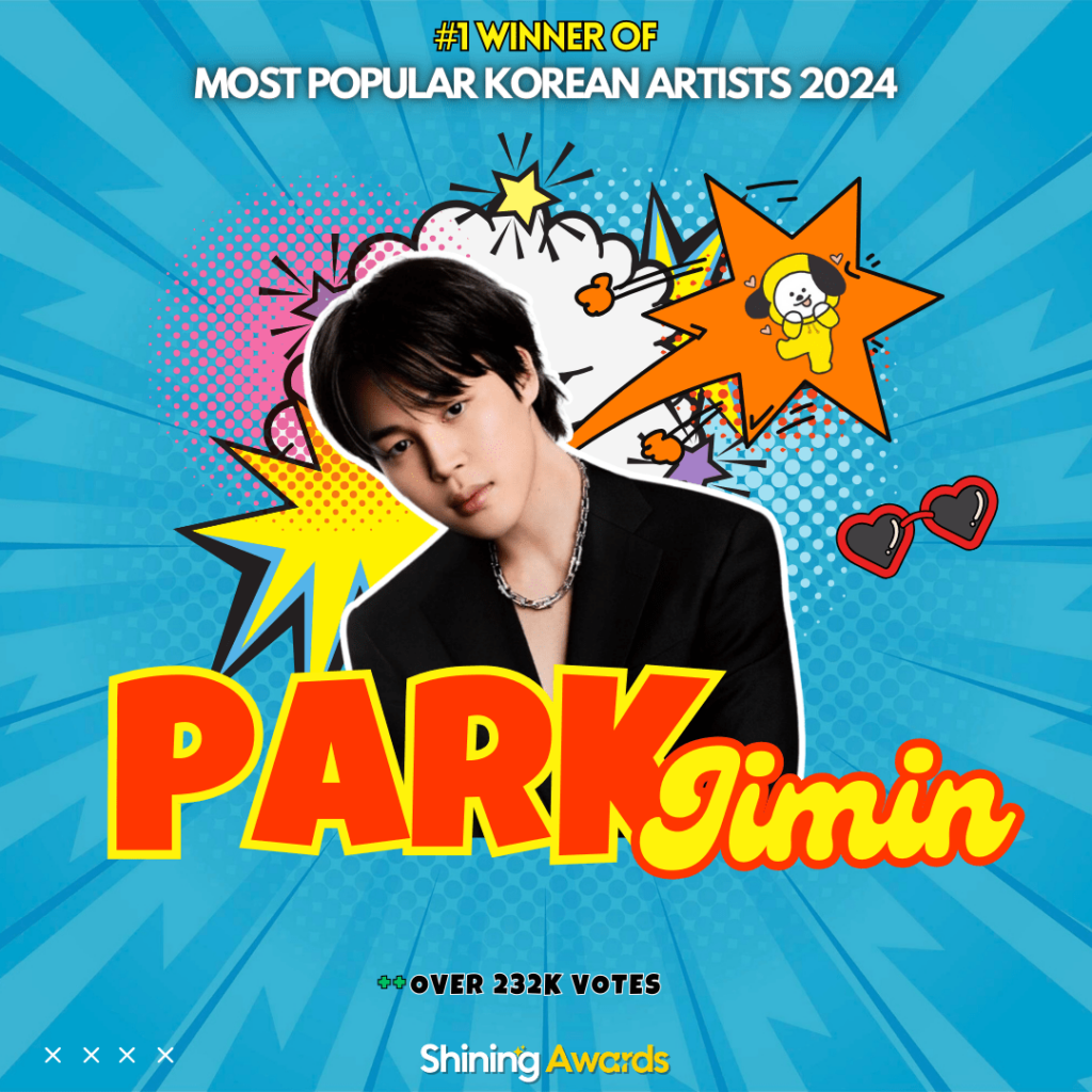 Jimin Most Popular Korean Artists 2024