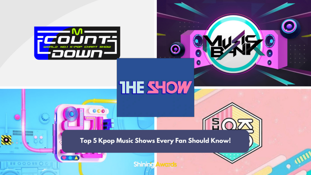 Top 5 Kpop Music Shows