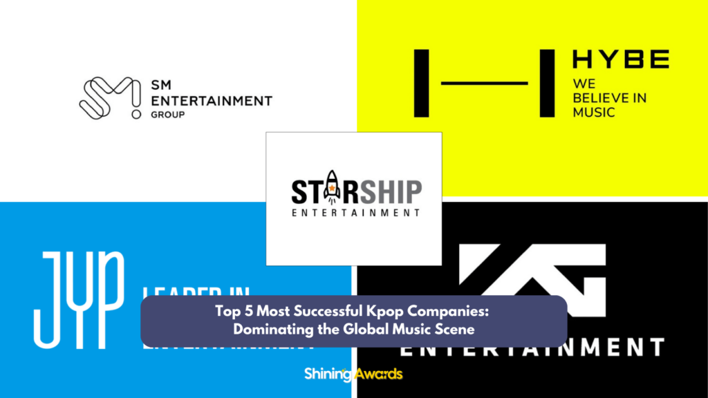 Top 5 Most Successful Kpop Companies