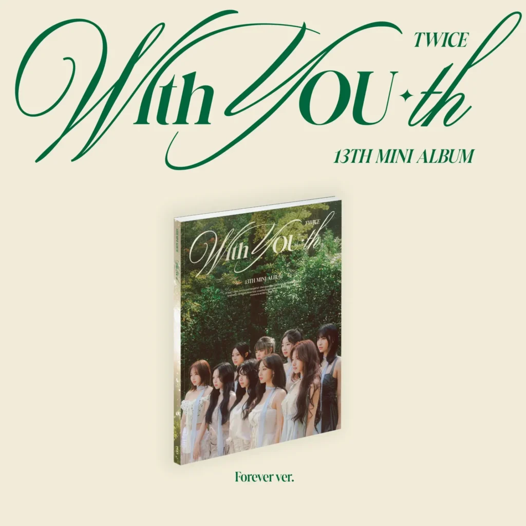 TWICE's With YOU-th album cover