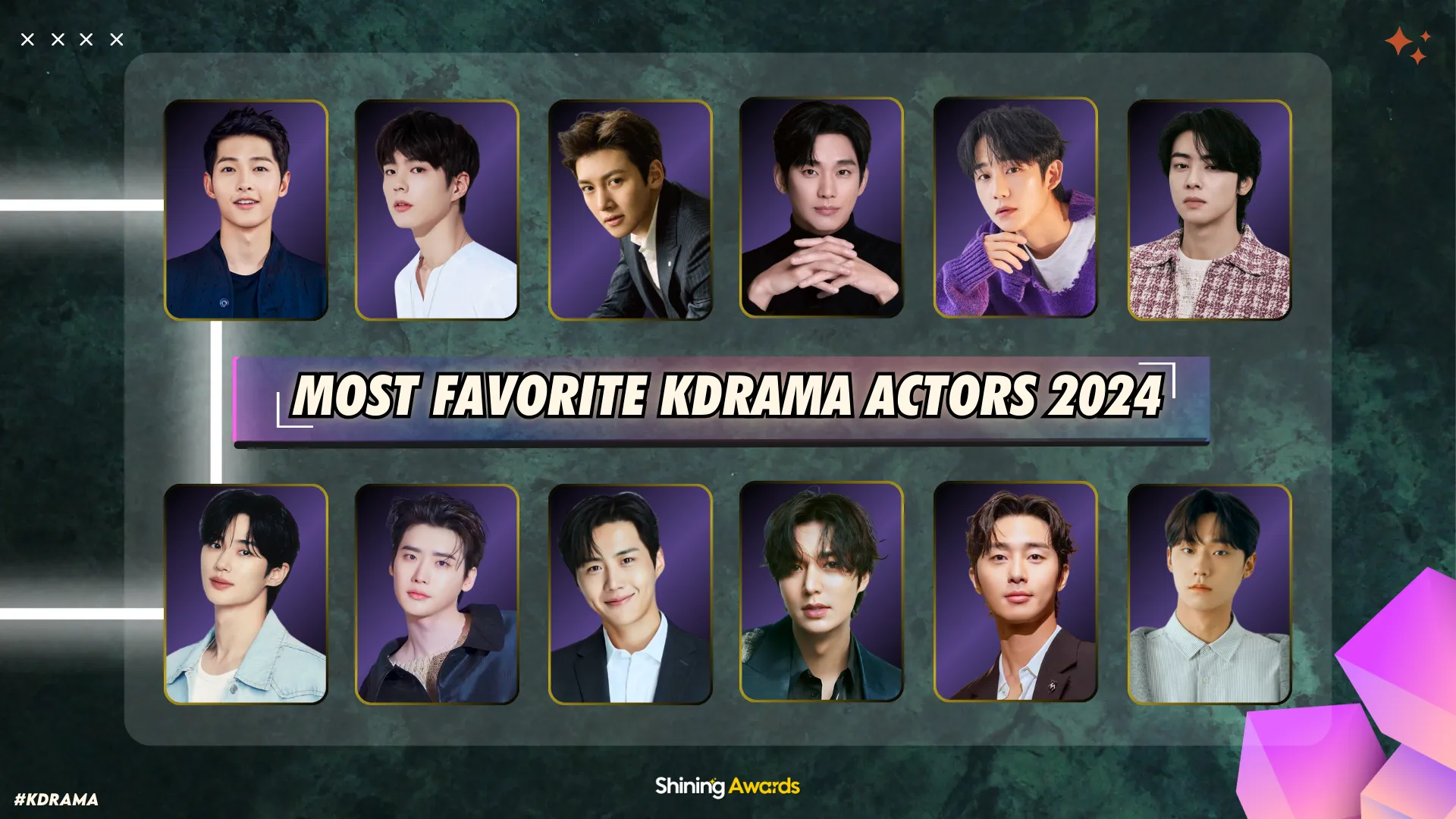 Most Favorite KDrama Actors 2024