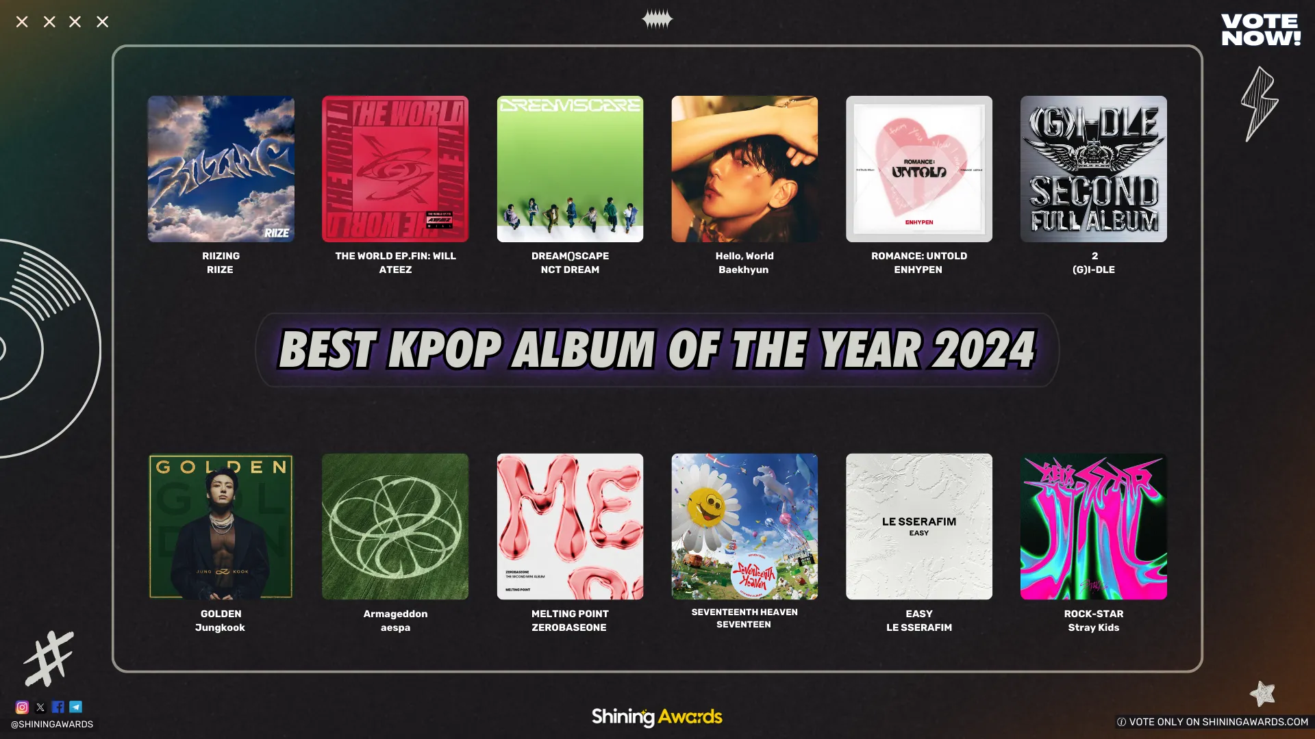 Best Kpop Album of The Year 2024