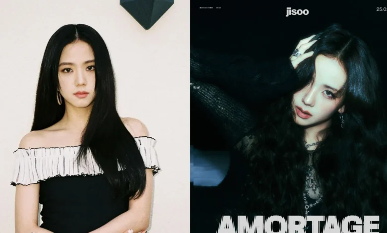 BLACKPINK’s Jisoo Reveals Black Cover for Upcoming Mini Album ‘AMORTAGE’ 1 Jisoo AMORTAGE