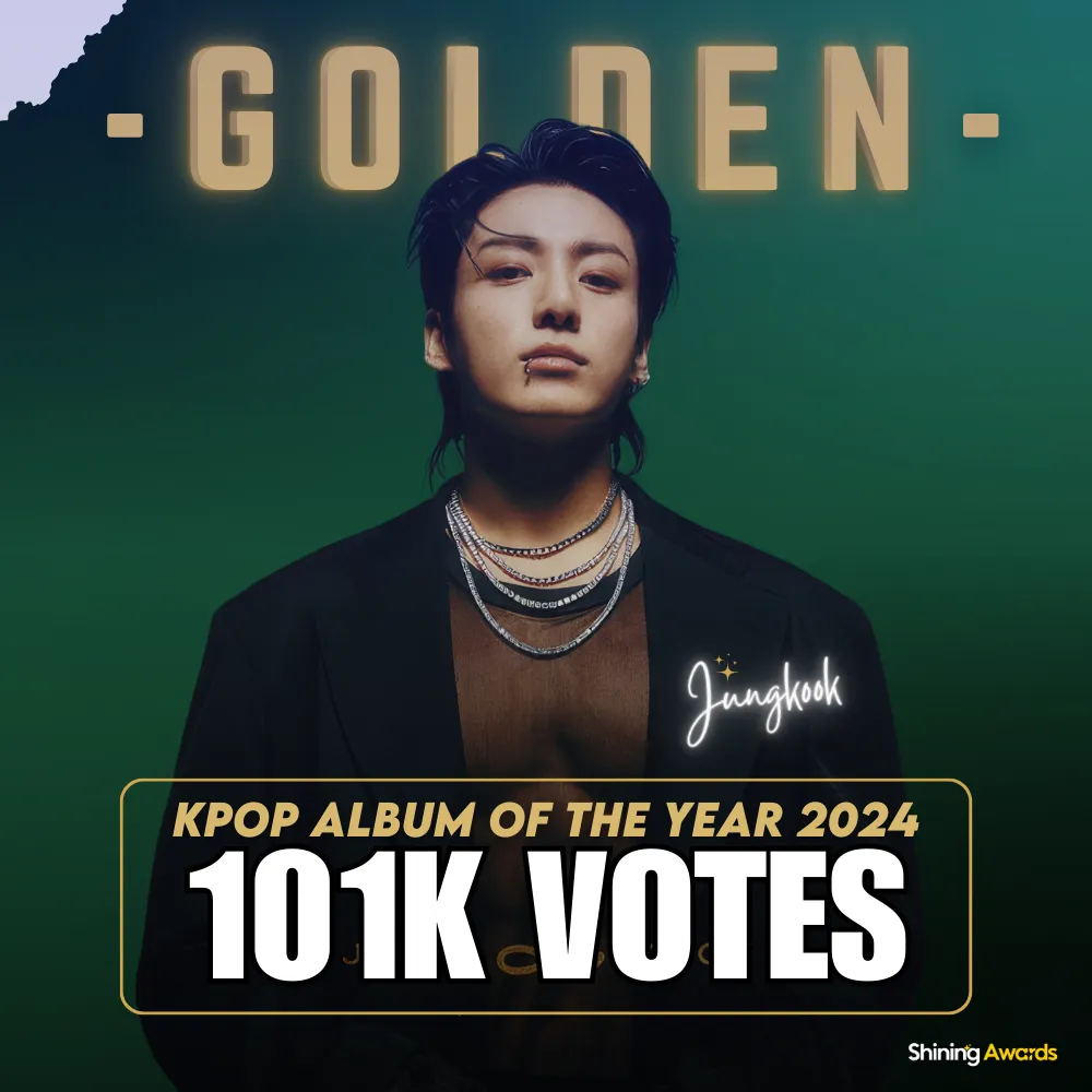 Golden by Jungkook The Winner of Kpop Album of The Year 2024