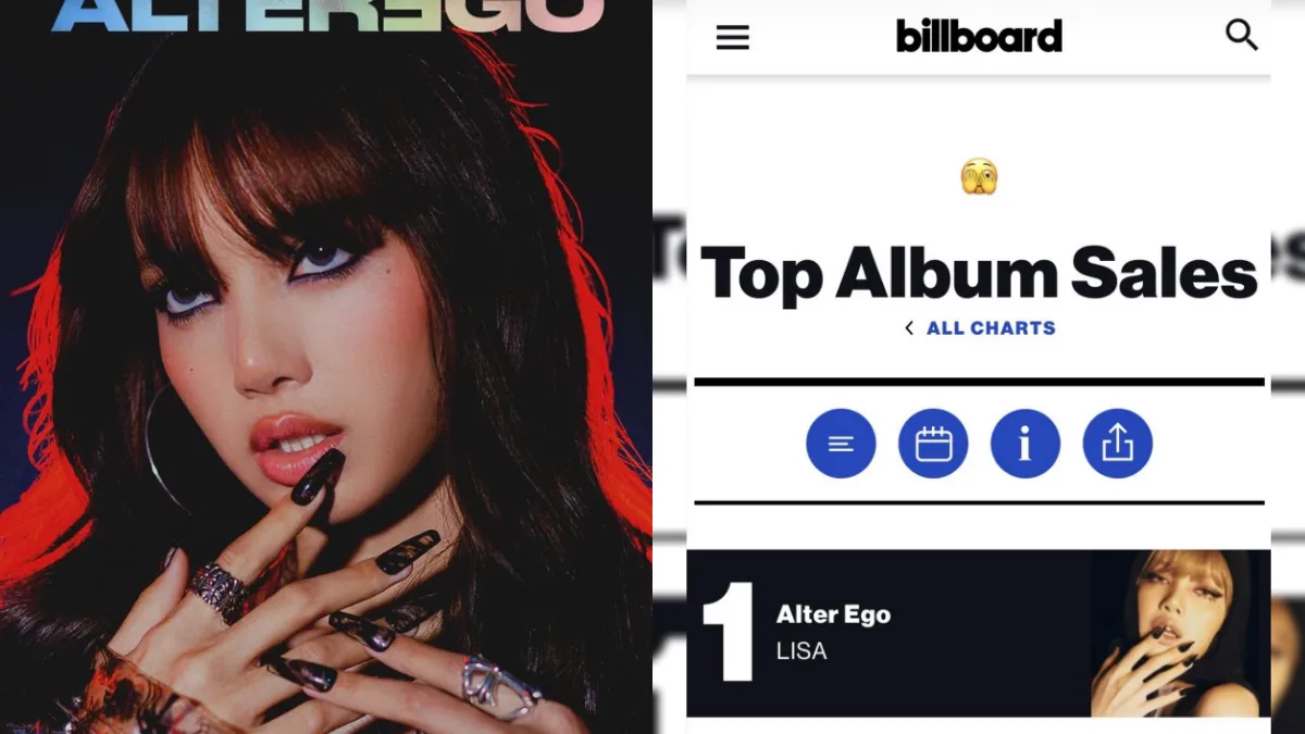 LISA’s ‘Alter Ego’ Debuts at No. 1 on Billboard Top Album Sales Chart 1 LISA Alter Ego Billboard