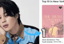 BTS's Jimin Proves US Popularity as Solo Exhibition Tops Best-Seller Chart