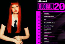 BLACKPINK JENNIE’s “Like JENNIE” is the Longest-charting 2025 song on the Top 10 of Billboard Global 200