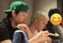 EXO's D.O. spotted with blonde hair for the first time since his debut