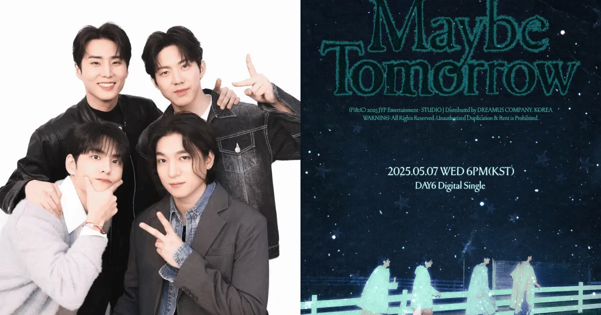 Day6 Tops Local Charts With New Single ‘Maybe Tomorrow’ 1 Day6 Tops Local Charts With New Single ‘Maybe Tomorrow’