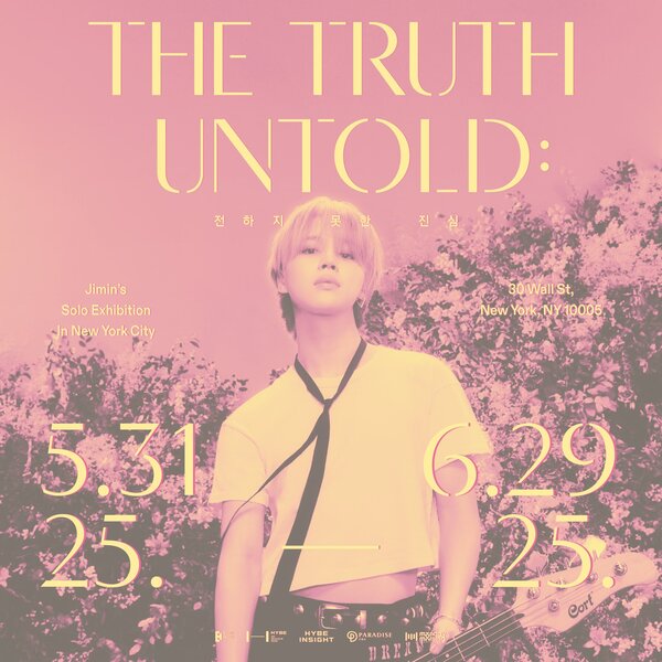 BTS's Jimin Proves US Popularity as Solo Exhibition Tops Best-Seller Chart 1 Jimin Exhibition THE TRUTH UNTOLD