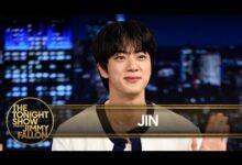 Jin of BTS returns to 'The Tonight Show Starring Jimmy Fallon' + performs 'Don't Say You Love Me'!