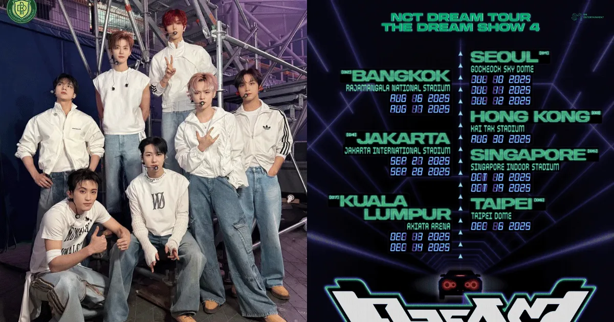 NCT DREAM Unveils 2025 Tour Dates for "NCT DREAM SHOW 4: DREAM THE FUTURE" 1 NCT DREAM SHOW 4