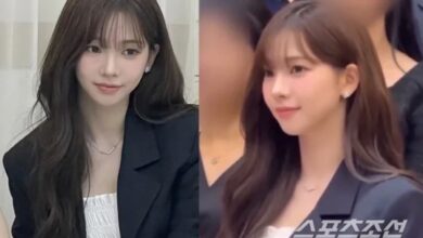 aespa's Karina is seen attending her older sister's wedding
