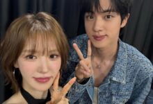 BTS' Jin and Red Velvet's Wendy perform duet standing closer than before, winning fans’ hearts