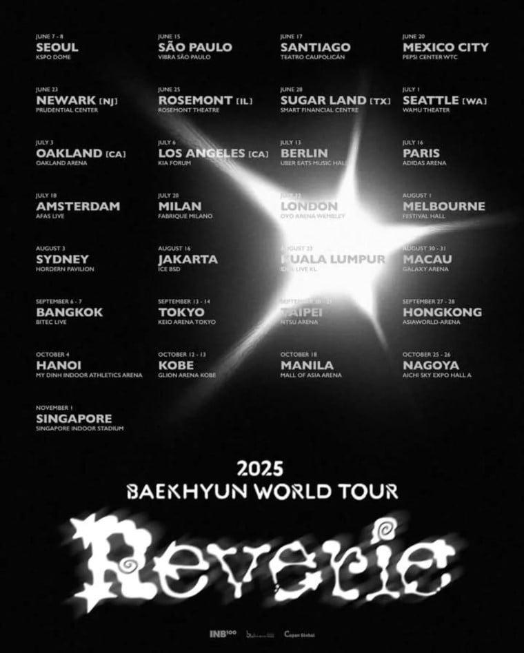 Baekhyun Launches Debut Solo World Tour with Seoul Show 1 Baekhyun