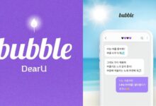 K-pop Idols and Bubble platform