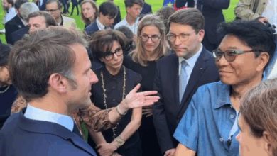 Lee Soo Man meets Macron to discuss K-pop partnership