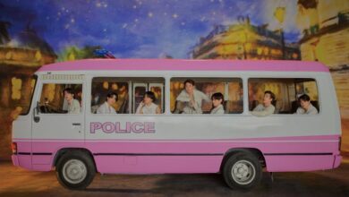 BTS Concept Photo - Police Van