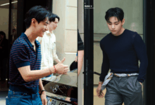 BTS's V (Kim Taehyung) sets Paris abuzz with captivating looks ahead of the CELINE show